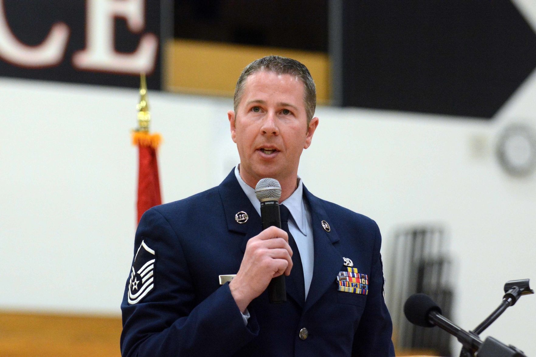 Portage High School Veterans Day ceremony 2019
